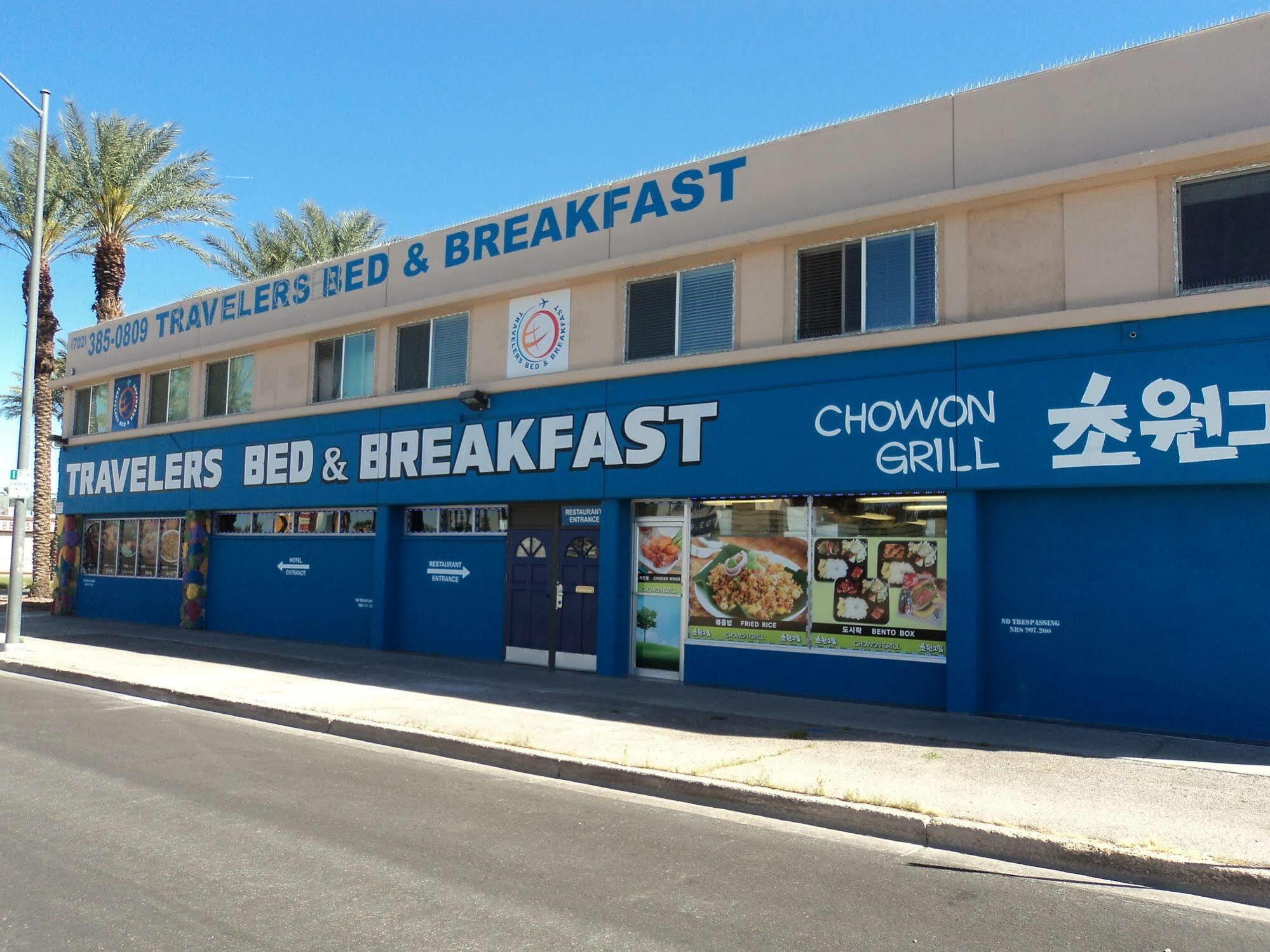 Travelers Bed & Breakfast Hostel Las Vegas Exteriér fotografie